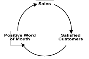 Posititve Feedback Loop for Amazon FBA Sellers